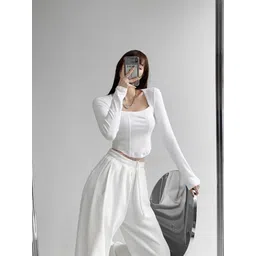 Projas Styled Back Crop Top-picture-26