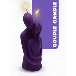 PROKART Purple 1 pieces Pillar Candle-image-8