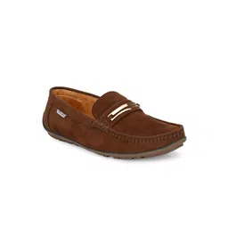 Prolific Men Brown Casual Horsebit Loafers image 4