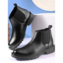 Prolific Men's Black Chelsea Boots-picture-11