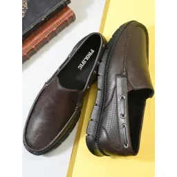 Prolific Men's Brown Loafers-picture-32