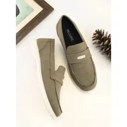 Prolific Men's Green Loafers-picture-13