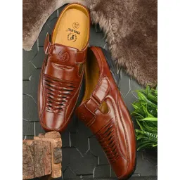 Prolific Men's Roman Tan Mule Shoes-picture-48