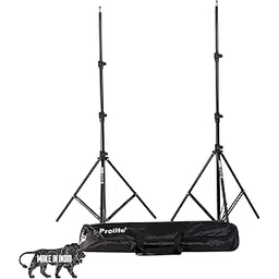 Prolite Light Stand Kit - 9 feet (Pair of 2 Light Stands with Carry Bag) (Portable & Foldable)-picture-24