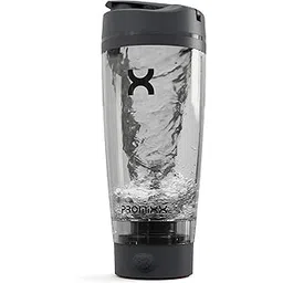 Promixx PRO SHAKER BOTTLE RECHARGEABLE POWERFUL FOR SMOOTH PROTEIN SHAKES FREE SUPPLEMENT STORAGE BPA FREE 600ML GRAPHITE GRE-picture-22