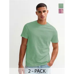 PRONK Pack of 2 Men Regular Fit T-shirt-picture-39
