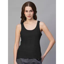 PRONK Women Solid Cotton Tank Top-picture-26