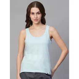 PRONK Women Solid Scoop Neck Sleeveless Regular Tank Top-picture-25