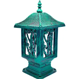 Green tree Green Aluminium Table Lantern-image-40