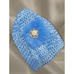 Proplady Unisex Kids Blue Beanie-picture-46