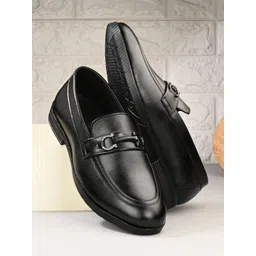 PROPRIDE Men Colourblocked Patent Leather Sneakers-picture-23