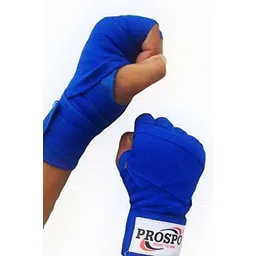 prospo Canvas Boxing Hand Wraps - 108 inch (Blue) Boxing Hand Wrap-picture-15
