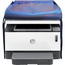 Protectio Chain Printer Cover for HP Laser MFP 1200w - Blue Dust Proof & Washable Printer Cover image 1