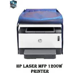 Protectio Chain Printer Cover for HP Laser MFP 1200w - Blue Dust Proof & Washable Printer Cover image 2