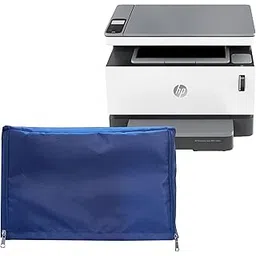 Protectio Dustproof Washable Chain Printer Cover for HP Laser MFP 1200w – Blue | Chain Printer cover Durable with Chain / Zippers-picture-10