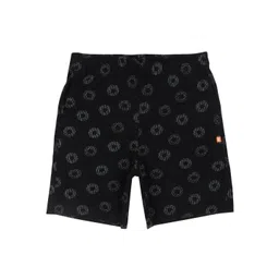 PROTEENS Girls Black Printed Cotton Shorts-picture-43