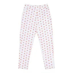 Proteens White Printed Mid Rise Track Pants-picture-38