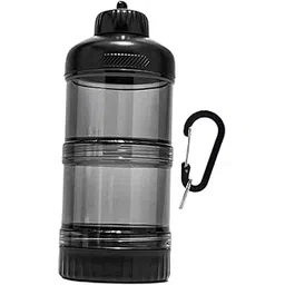 Protein Powder Travel Container Protein Dispenser for Gym Workout Black1 Protein Powder Travel Container Food Storage Containers Kitchen Storage & Organization-picture-34