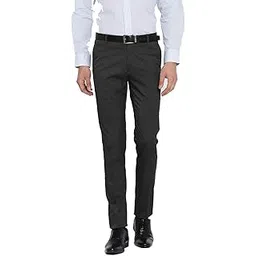 protip Men's Slim FIT Premium Formal Trousers Pants (44, Mix Grey)-picture-22