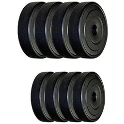 protoner 20 kg spare 20kg pvc weight lifting plates Home Gym Combo-picture-28