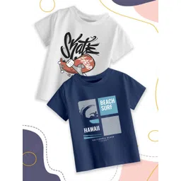 Provogue Boys 2 Printed Pure Cotton T-shirt-picture-37