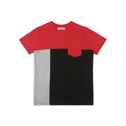 Provogue Boys Colourblocked Pockets T-shirt-picture-36
