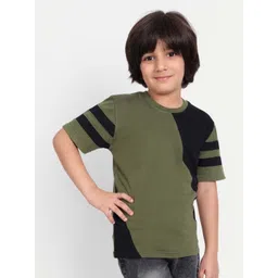 Provogue Boys Colourblocked T-shirt-picture-44