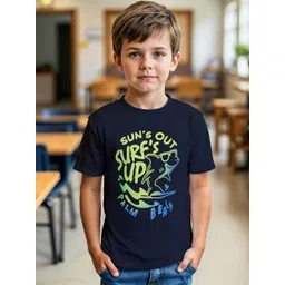 Provogue Boys Printed Pure Cotton Pockets T-shirt-picture-13