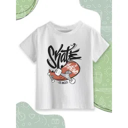 Provogue Boys Printed Pure Cotton T-shirt-picture-38