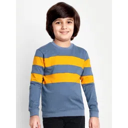 Provogue Boys Striped Pockets T-shirt-picture-29