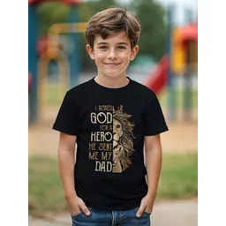 Provogue Boys Typography Printed T-shirt-picture-48