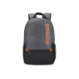 Provogue Grey & Black Brand Logo Backpack-picture-32