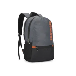 Provogue Grey & Black Brand Logo Backpack image 5