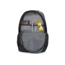 Provogue Grey & Black Brand Logo Backpack image 2