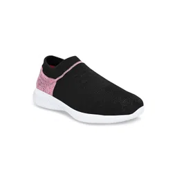 Provogue Men Black Colourblocked Slip-On Sneakers-picture-23