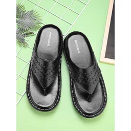 Provogue Men Black Rubber Thong Flip-Flops-picture-39