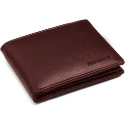 provogue Men Casual, Evening/Party, Formal, Travel Maroon Genuine Leather RFIDWallet-picture-33