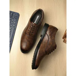 Provogue Men Leather Formal Derbys-picture-38