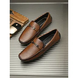 Provogue Men Leather Formal Loafers-picture-15