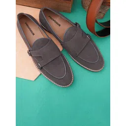 Provogue Men Leather Formal Loafers-picture-10