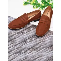 Provogue Men Leather Formal Loafers-picture-14