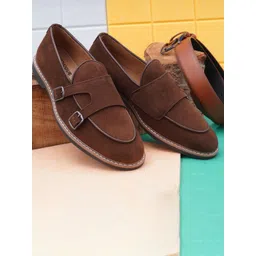 Provogue Men Leather Formal Loafers-picture-17