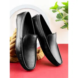 Provogue Men Leather Formal Loafers-picture-21