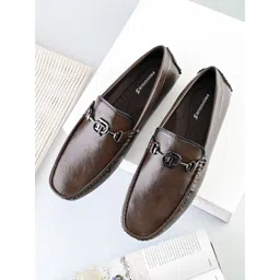 Provogue Men Leather Formal Loafers-picture-25