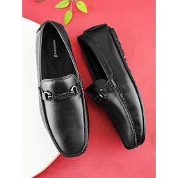 Provogue Men Leather Formal Loafers-picture-18