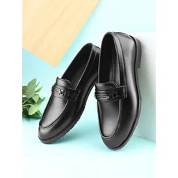 Provogue Men Leather Formal Loafers-picture-19
