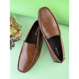 Provogue Men Leather Formal Loafers image 1