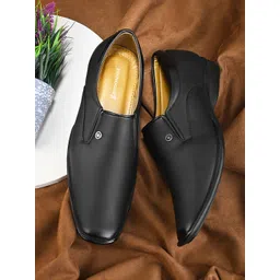 Provogue Men Leather Formal Slip-Ons-picture-16