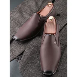 Provogue Men Leather Formal Slip-Ons-picture-12