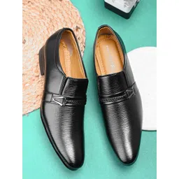 Provogue Men Leather Formal Slip-Ons-picture-24